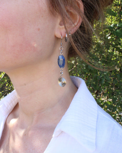 Boucles d'oreilles asymétriques - Collection Impulsion