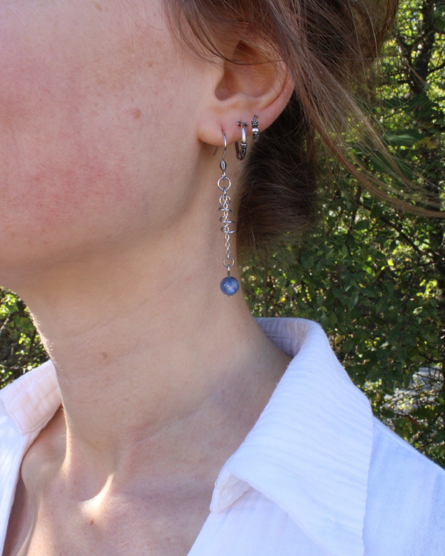 Boucles d'oreilles fines - Collection Impulsion